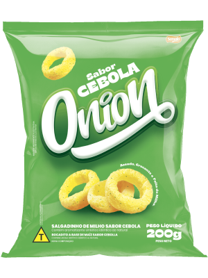 Salgadinho Onion Sabor Cebola com 200G