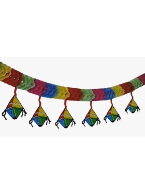 CORRENTE COM BALAO COM FITAS 3M DE COMP UN. POPPER