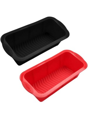 FORMA DE SILICONE RETANGULAR PARA PAO 24X13CM UN.