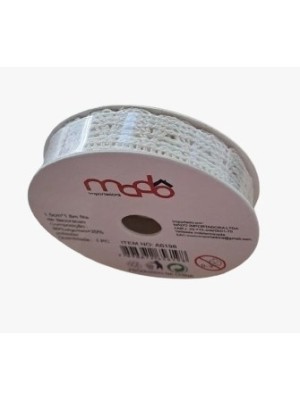 FITA PARA LACO SINTETICA POLIESTER 2,5CMX1,8M UN. MADO