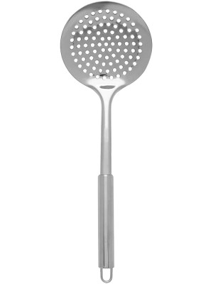 ESCUMADEIRA DE ACO INOX 34CM UN. TOP IMPORTADORA