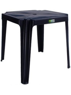 MESA PLASTICA PRETA 70X71X70CM UN.