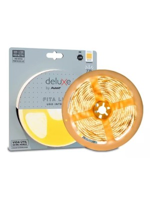 FITA LED INTERNA LUCE IP20 8WM 5M AMARELO 3000K 12V UN. AVANT