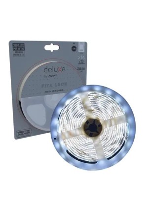 FITA LED INTERNA LUCE IP20 8WM 5M BRANCA 6500K 12V UN. AVANT