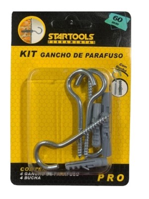 GANCHO KIT C/4PCS E BUCHAS UN.
