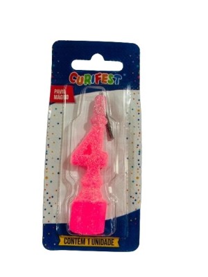 VELA STANDART ROSA BEBE N 4 - (3323) UN. CURIFEST