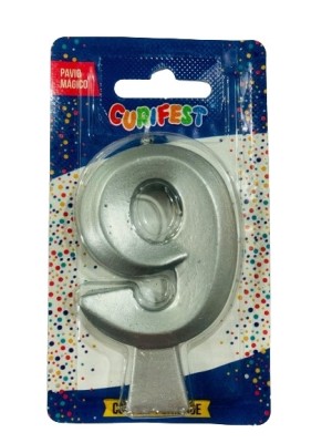 VELA CONCEPT METALLIC PRATA N 9 - (4597) UN. CURIFEST