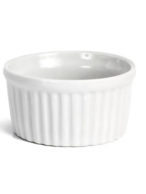 Ramekin Médio de Porcelana 135ml – Tigela Para Sobremesas, Molhos e Entradas Individuais