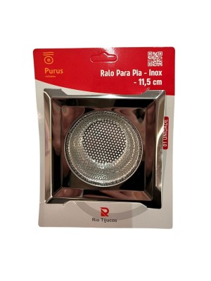 RALO PARA PIA INOX 11,5CM UN. RIO TIJUCAS