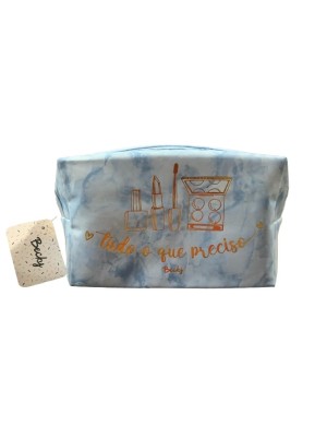 NECESSAIRE BECKY TUDO O QUE PRECISO DE POLIURETANO 18X10X8CM UN. MULTIART