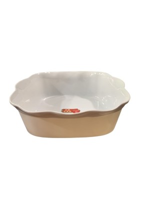 SALADEIRA ALTA DE MELAMINA G 30X30X10CM UN. BELLAGIO