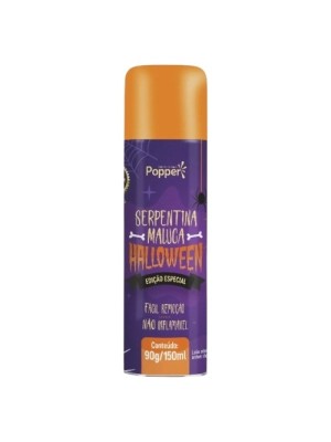 SERPENTINA HALLOWEEN 150ML UN. FESTA BRASIL