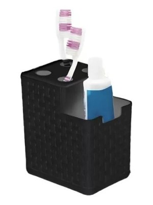 PORTA ESCOVA RATTAN COLOR UN. INJEPLASTEC