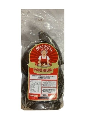 BISCOITO PAO DE MEL C/ CHOCOLATE 290G UN. HELDA