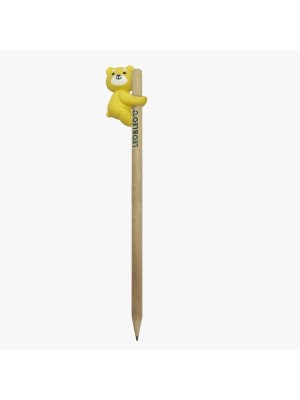 BORRACHA COM LAPIS UN. URSINHOS CORES SORTIDAS