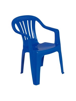 CADEIRA DE PLASTICO BELA VISTA AZUL UN.