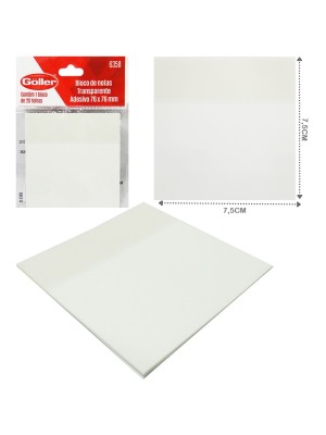 BLOCO ADESIVO C/20FLS UN.