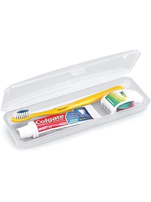 ESTOJO MULTIUSO TRANSPARENTE 21X6,8X3,5CM UN.