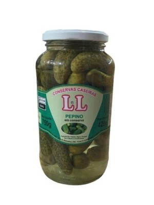 PEPINO EM CONSERVA 750G