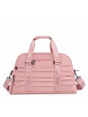 BOLSA ESPORTIVA ROSA POLIESTER UN.