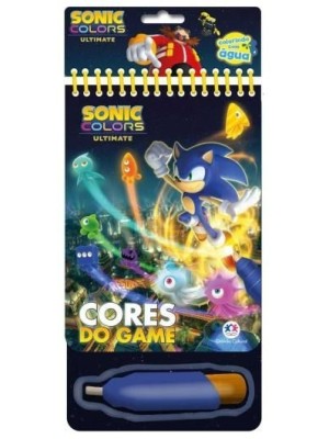 LIVRO PARA COLORIR SONIC - CORES DO GAME UN. CIRANDA CULTURAL