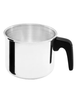 Caneco Aliança N°12 Polido 1,10 Litros Alumínio Brilhante com Cabo Resistente ao Calor Alubril