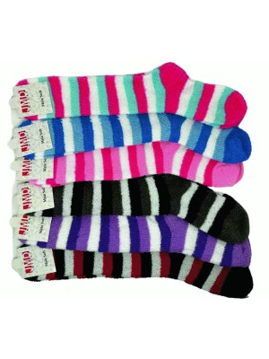 MEIA SOFT PELUCIA CANO LONGO UNISSEX DE POLIESTER 36-41 UN.