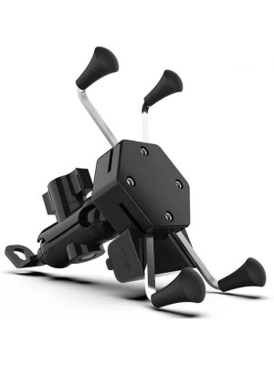 SUPORTE DE CELULAR PARA MOTO C/ CARREGADOR UN.