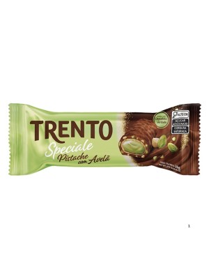WAFER TRENTO SPECIALE PISTACHE AO LEITE 26G UN.
