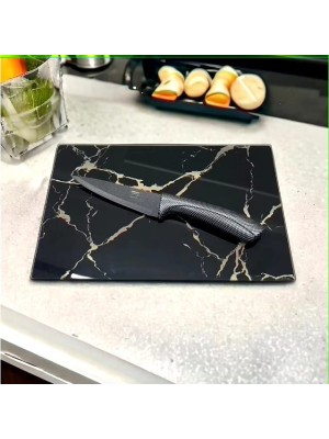 TABUA DE VIDRO RET. EST. SORT. 35X25X0,4CM UN.