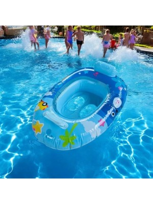 BOIA BARQUINHO INFLAVEL PVC 63X46CM UN. 