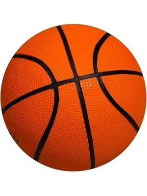 BOLA DE BASQUETE 23CM  BORRACHA UN.