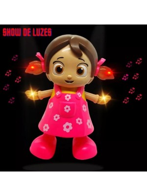 Boneca dançarina dança musical com luz e som fun dance girl brinquedo infantil