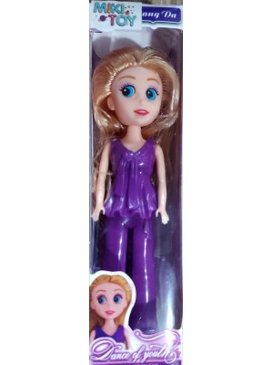 Mini Boneca, Loira, Morena, Look Perfeito De Plastico, Cores Sortidas