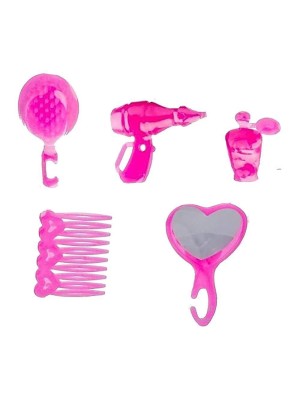 Boneca Fashion Beautiful Girl com Colecao de Sapatos com 21 Acessorios