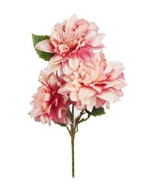 Haste de Dalia Colorida Alta Galho de Dalia 75cm Decoração