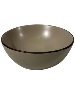 Bowl de Cerâmica Adorn Bege Fosco 18cm