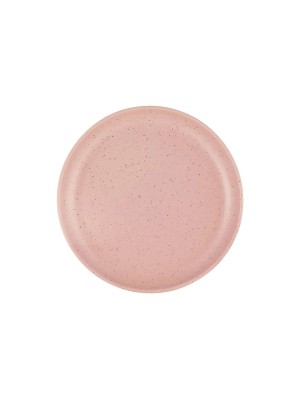 Prato Sobremesa Cerâmica Adorn Rosa Claro Granilite 19cm