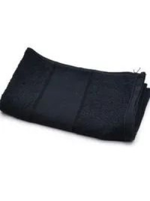 Toalha De Lavabo 45x29cm Social Escolar Boca Felpa Preto