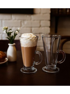 Taça Cappuccino de Vidro 250ml 