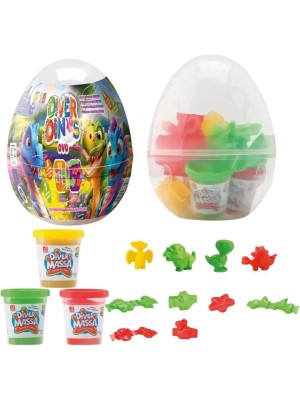 Ovo Surpresa Com Massinha E Forminha De Dinossauro 