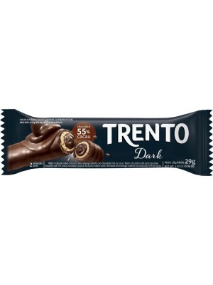 Chocolate Trento Dark Meio Amargo 55% Cacau 464g - 16x29g