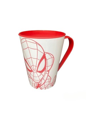 Caneca Homem-Aranha 360ml – Oficial, Plástica e Resistente para Crianças e Fãs