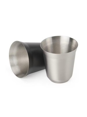 Kit 2 Canecas de Inox 90ml para Café