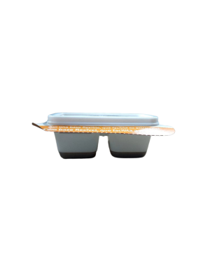 Forma de Gelo Duplo Plasútil – Duas Cavidades Práticas para Cubos de Gelo