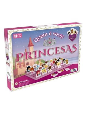 Jogo Educativo Quem é Você Princesas Pais & Filhos – Diversão e Raciocínio Lógico para Crianças