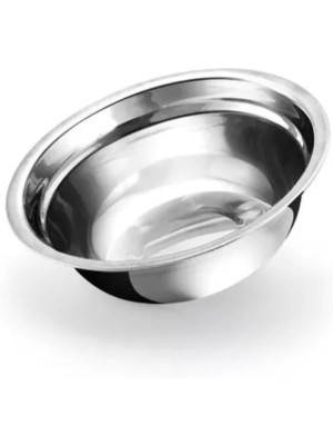 Tigela Inox 15cm Bowl de Aço Inoxidável Multiuso para Cozinha, Saladas e Massas – Durável, Higiênica e de Fácil Limpeza