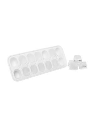 Forma de Gelo Plástica – Resistente, Fácil de Desenformar, Ideal para Cubos de Gelo, Sucos, Drinks e Congelamento de Porções