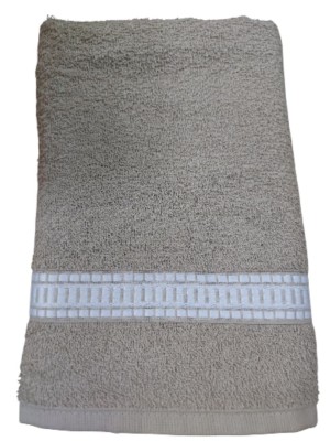 Toalha Banho Silver 130x60cm 230g Marrom Areia Macia, Absorvente e de Secagem Rápida
