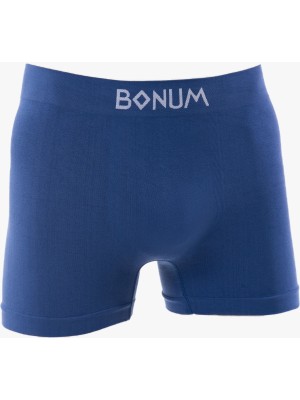 Cueca Boxer Adulto Azul M Sem Costura com Elasticidade Avançada, Conforto Diário e Ajuste Anatômico para Máxima Mobilidade